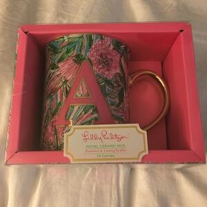 Lilly Pulitzer Signature “A” mug